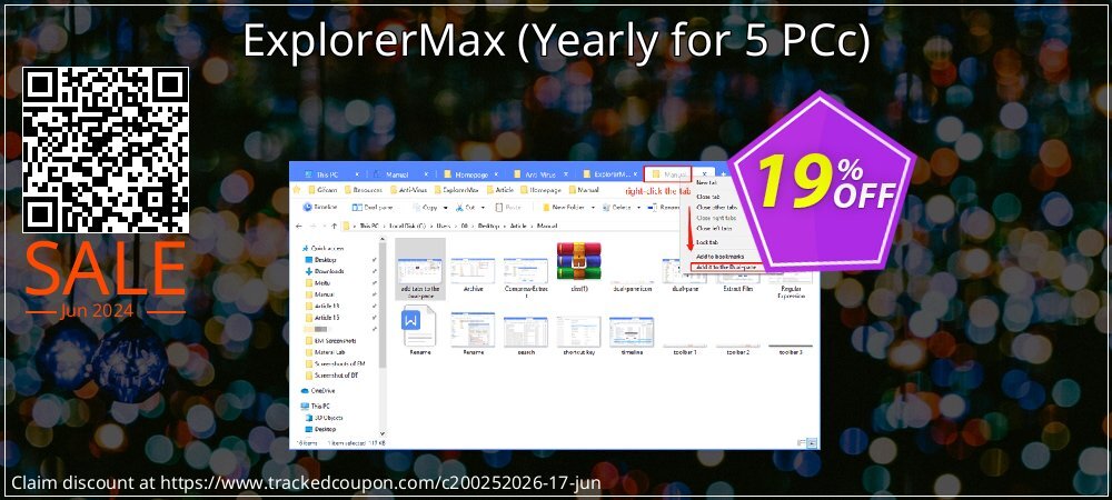 ExplorerMax - Yearly for 5 PCc  coupon on Working Day discount