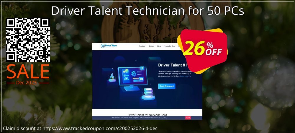Driver Talent Technician for 50 PCs coupon on Tell a Lie Day discounts
