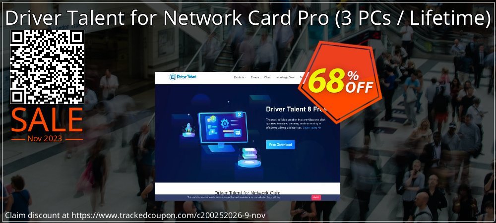 Driver Talent for Network Card Pro - 3 PCs / Lifetime  coupon on April Fools' Day offer