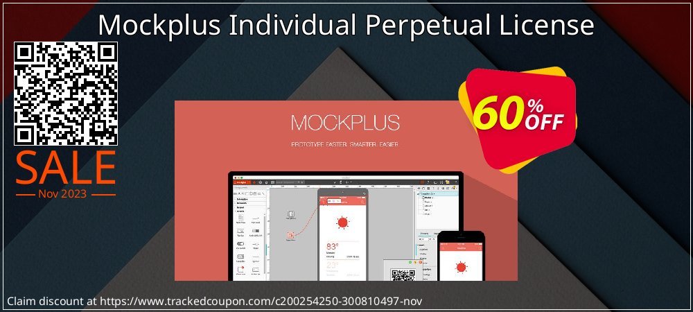 Mockplus Individual Perpetual License coupon on April Fools' Day sales