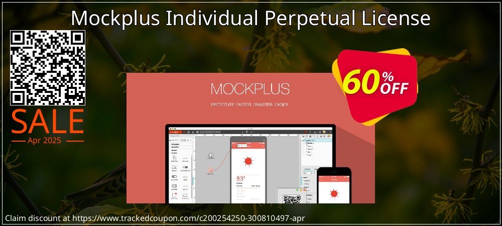 Mockplus Individual Perpetual License coupon on April Fools' Day sales