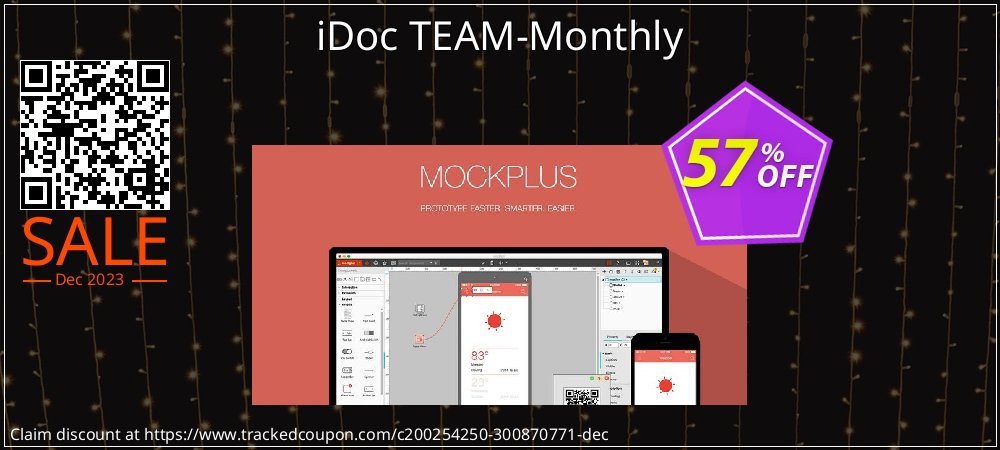 iDoc TEAM-Monthly coupon on World Party Day deals