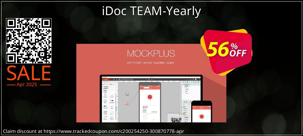 iDoc TEAM-Yearly coupon on Easter Day promotions