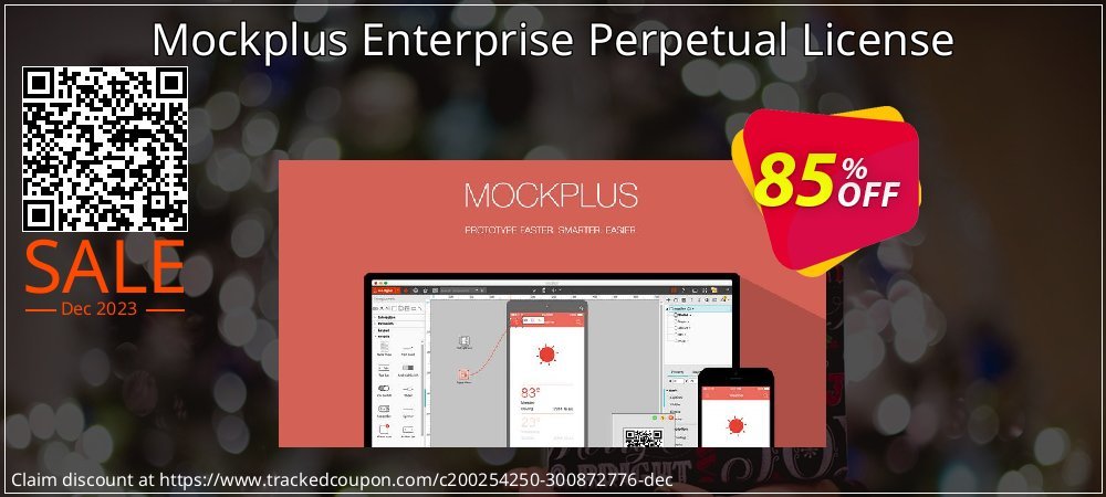 Mockplus Enterprise Perpetual License coupon on World Party Day promotions