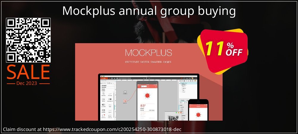 Mockplus annual group buying coupon on Easter Day discounts