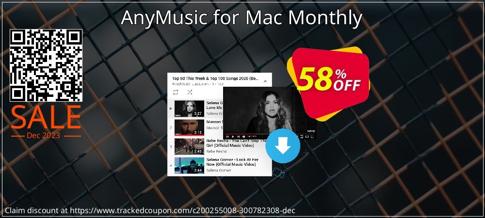 AnyMusic for Mac Monthly coupon on National Pizza Party Day offer