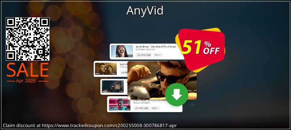 AnyVid coupon on Working Day offer