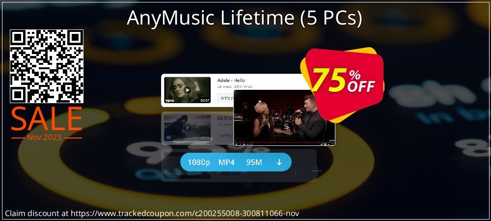 AnyMusic Lifetime - 5 PCs  coupon on World Whisky Day offering sales