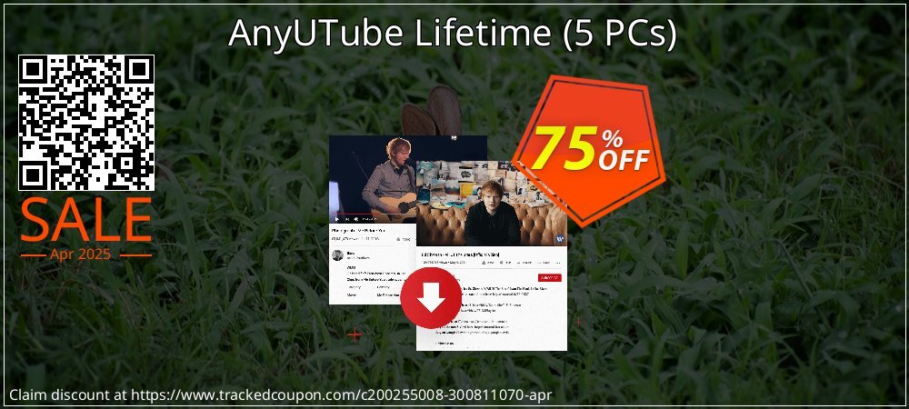 AnyUTube Lifetime - 5 PCs  coupon on National Walking Day promotions