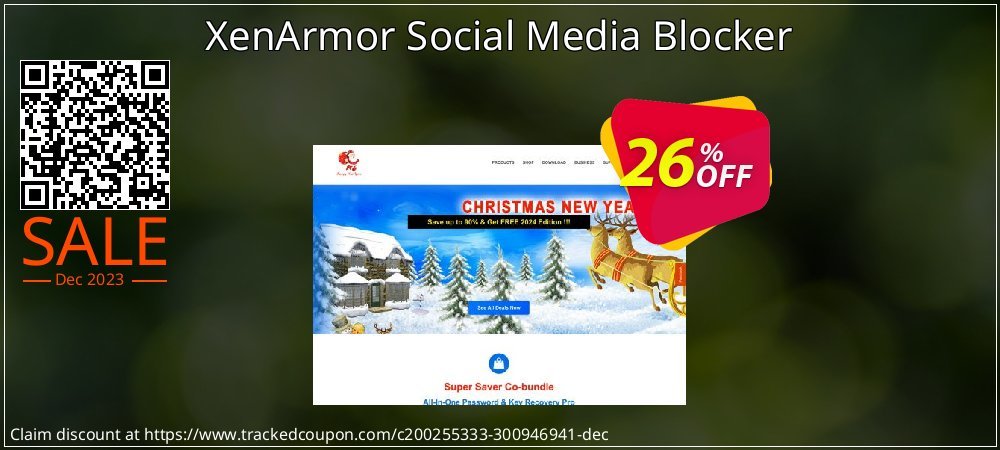 XenArmor Social Media Blocker coupon on End year super sale