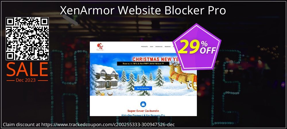 Get 25% OFF XenArmor Website Blocker Pro promo