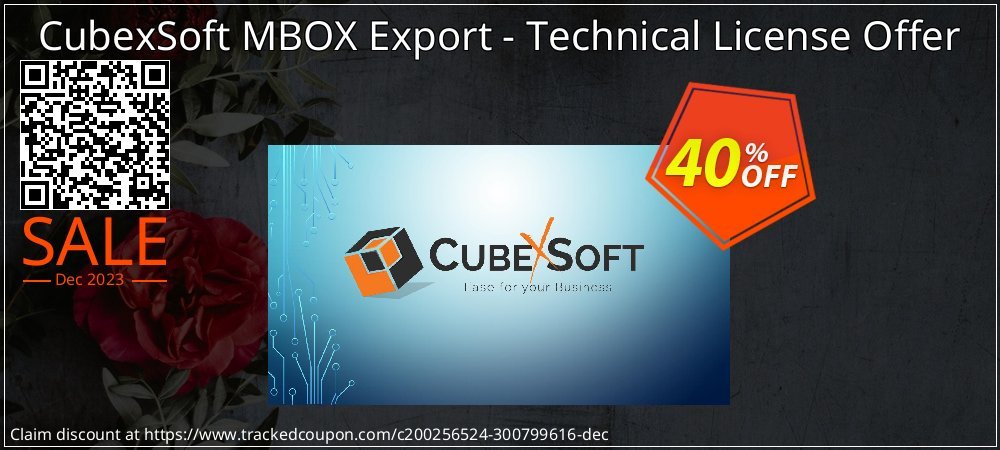 CubexSoft MBOX Export - Technical License Offer coupon on World Party Day super sale