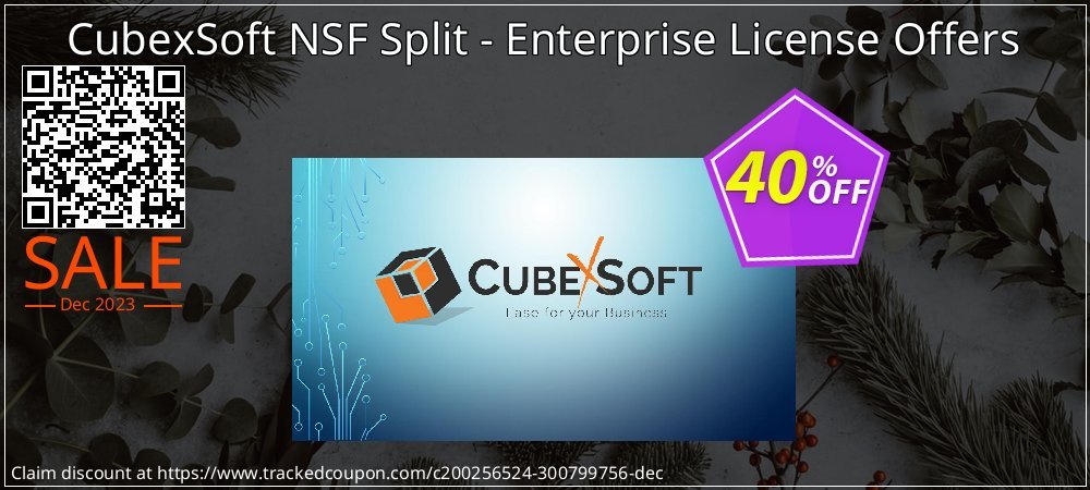 CubexSoft NSF Split - Enterprise License Offers coupon on World Party Day offer