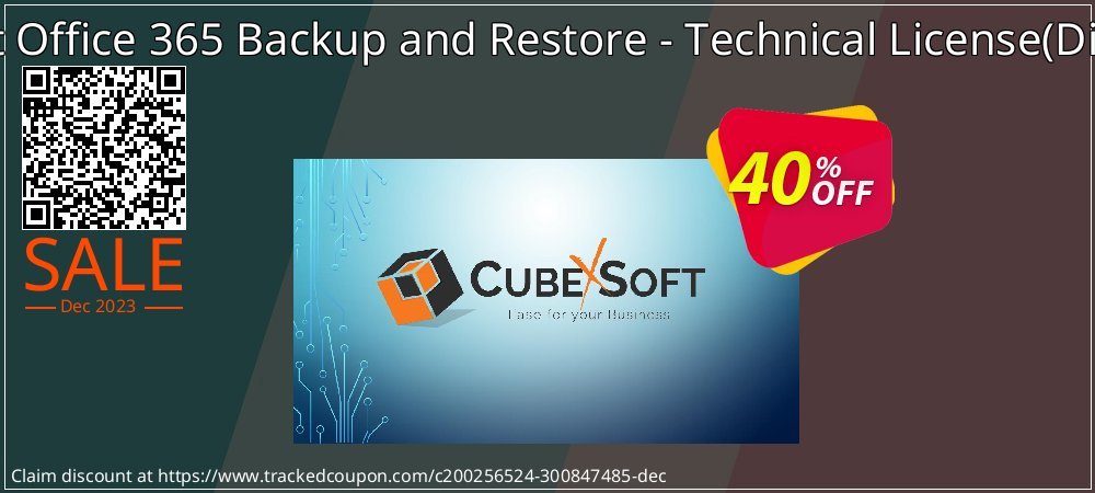 CubexSoft Office 365 Backup and Restore - Technical License - Discounted  coupon on National Walking Day offering discount