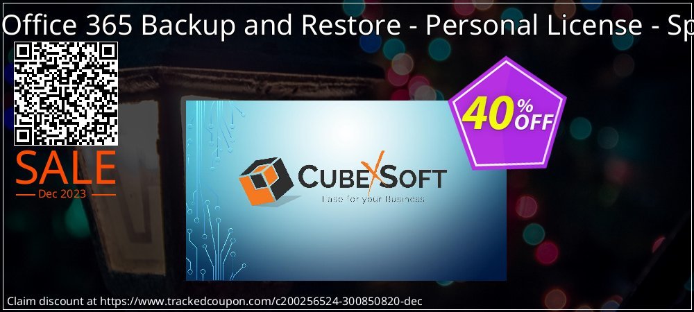 CubexSoft Office 365 Backup and Restore - Personal License - Special Offer coupon on National Walking Day sales