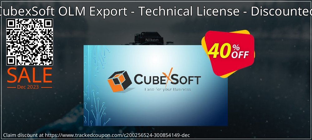 CubexSoft OLM Export - Technical License - Discounted coupon on World Password Day sales