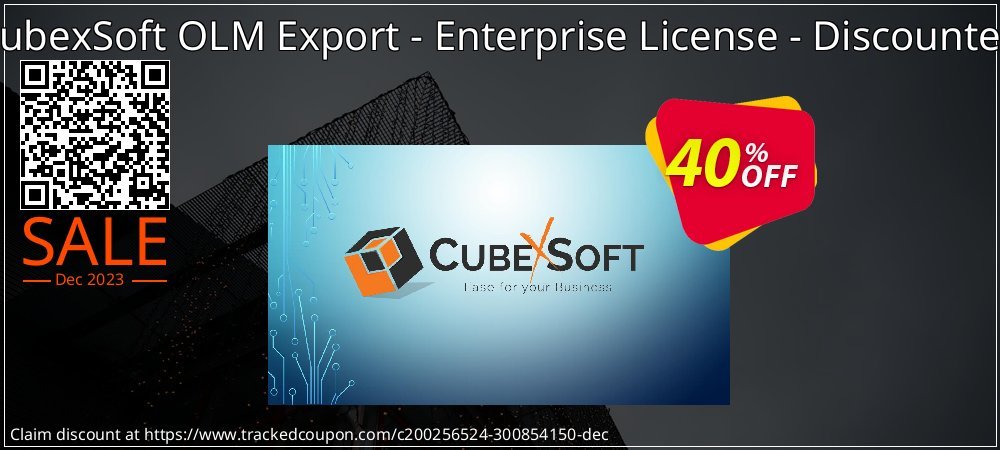 CubexSoft OLM Export - Enterprise License - Discounted coupon on National Walking Day sales