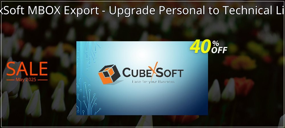 CubexSoft MBOX Export - Upgrade Personal to Technical License coupon on National Loyalty Day sales