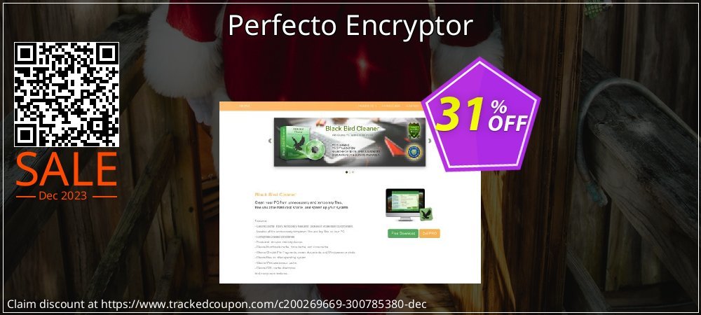 Perfecto Encryptor coupon on National Walking Day offering discount