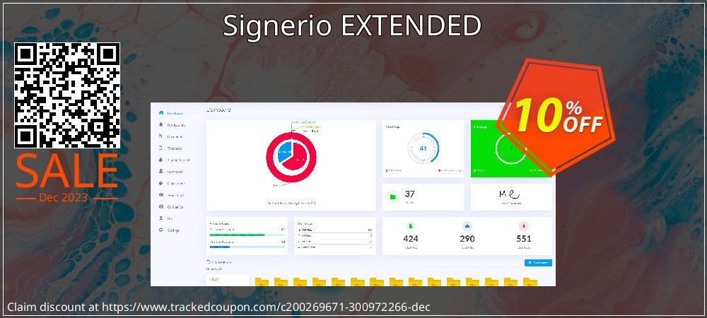 Signerio EXTENDED coupon on World Party Day discounts
