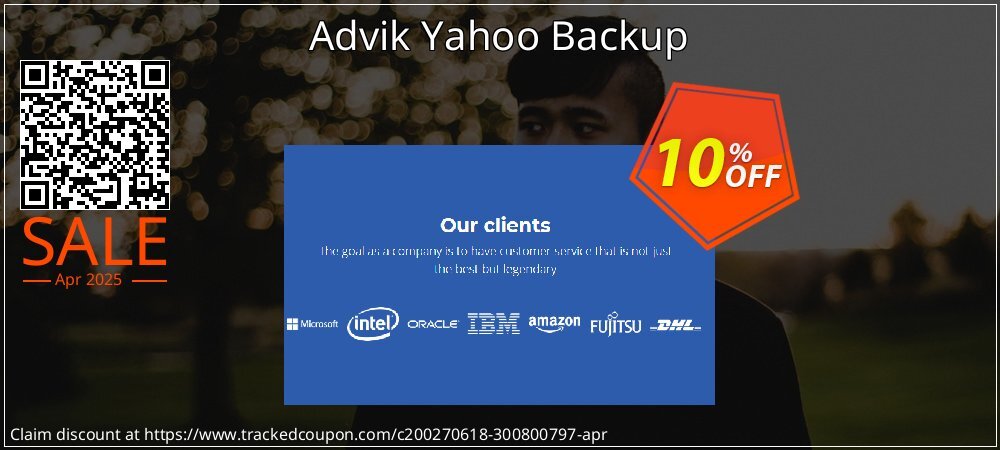 Advik Yahoo Backup coupon on Working Day sales