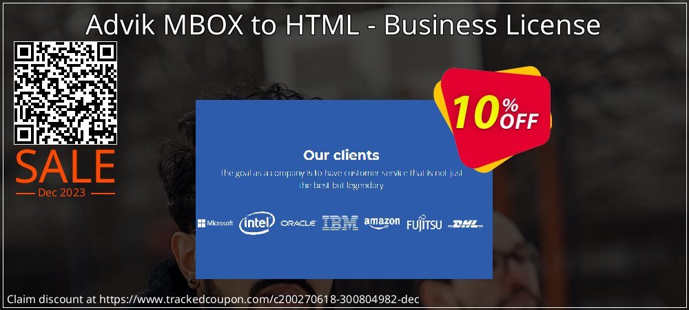 Advik MBOX to HTML - Business License coupon on Working Day sales