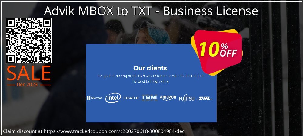 Advik MBOX to TXT - Business License coupon on World Password Day offer
