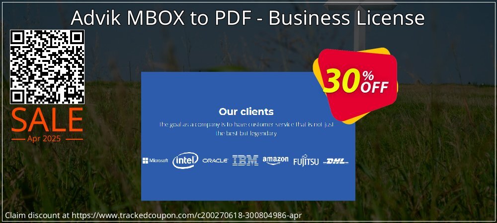 Advik MBOX to PDF - Business License coupon on National Loyalty Day offering discount