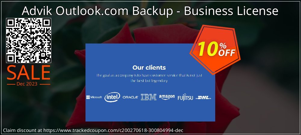 Advik Outlook.com Backup - Business License coupon on World Password Day discount