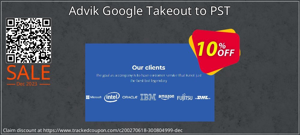 Advik Google Takeout to PST coupon on Tell a Lie Day discounts