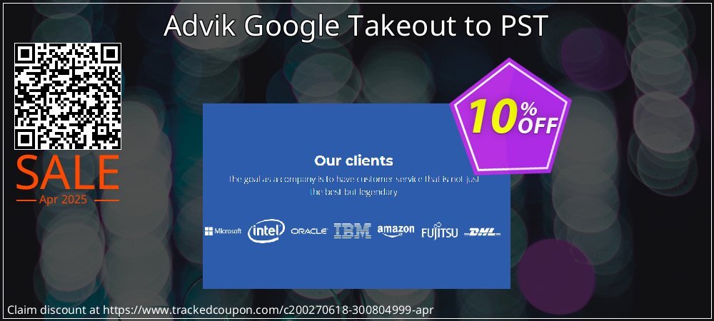 Advik Google Takeout to PST coupon on Tell a Lie Day discounts