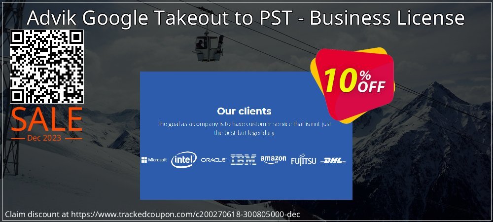 Advik Google Takeout to PST - Business License coupon on Mother Day sales