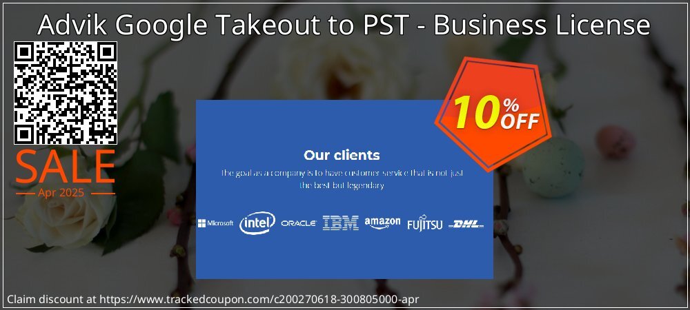 Advik Google Takeout to PST - Business License coupon on National Walking Day promotions