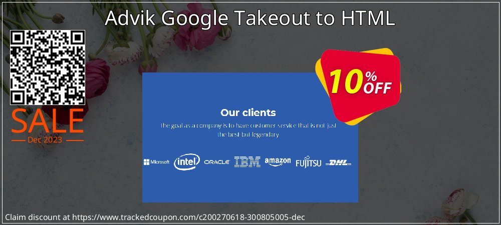 Advik Google Takeout to HTML coupon on Mother Day offering sales