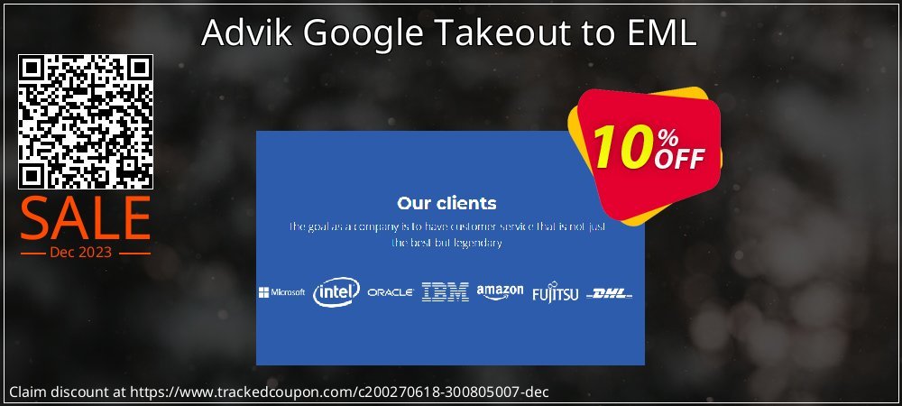 Advik Google Takeout to EML coupon on April Fools' Day super sale