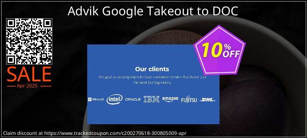 Advik Google Takeout to DOC coupon on Tell a Lie Day promotions