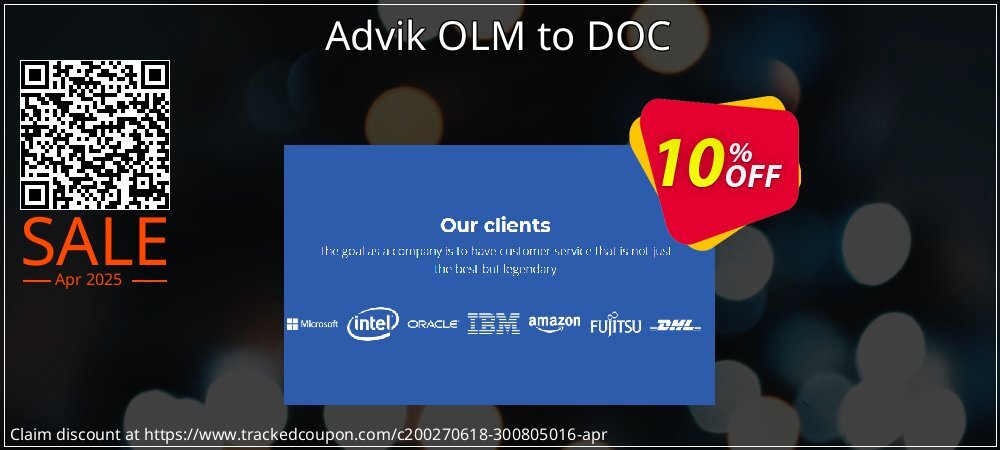 Advik OLM to DOC coupon on World Party Day super sale