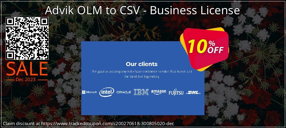 Advik OLM to CSV - Business License coupon on Mother Day offer