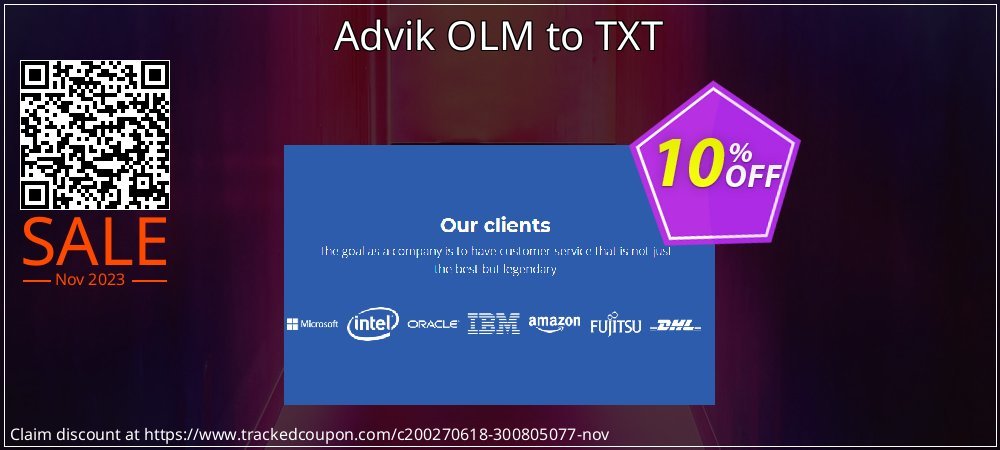 Advik OLM to TXT coupon on Working Day offering sales