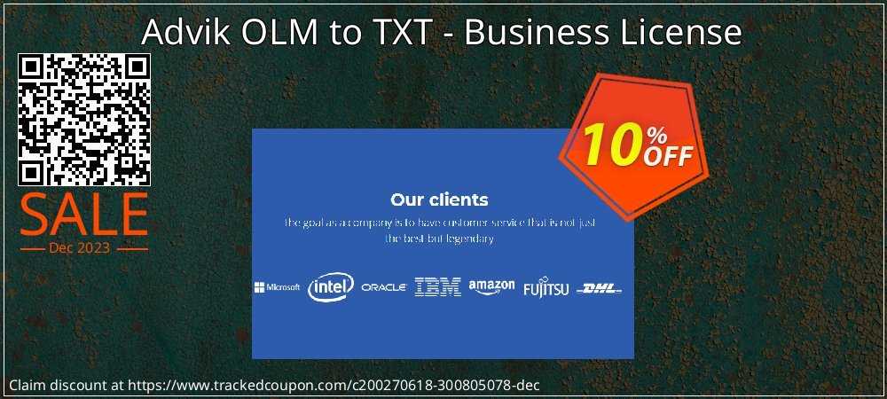 Advik OLM to TXT - Business License coupon on Easter Day offering sales
