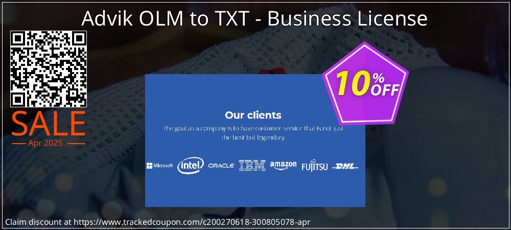 Advik OLM to TXT - Business License coupon on Constitution Memorial Day super sale