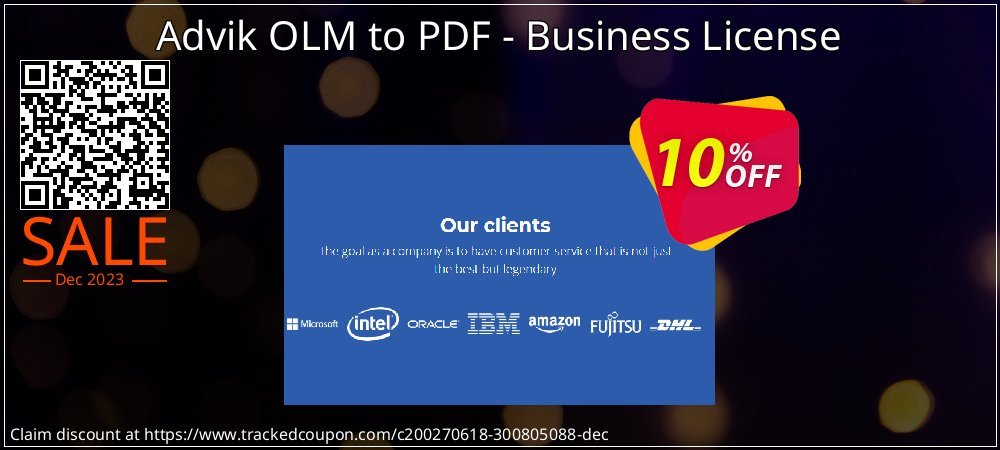 Advik OLM to PDF - Business License coupon on Easter Day super sale