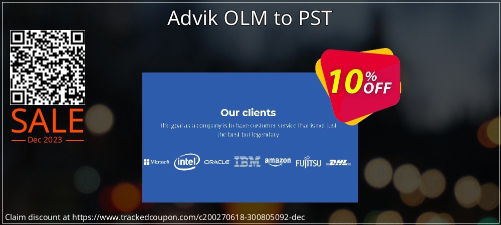 Advik OLM to PST coupon on Working Day offer