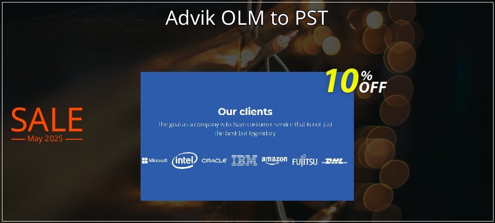 Advik OLM to PST coupon on April Fools' Day deals