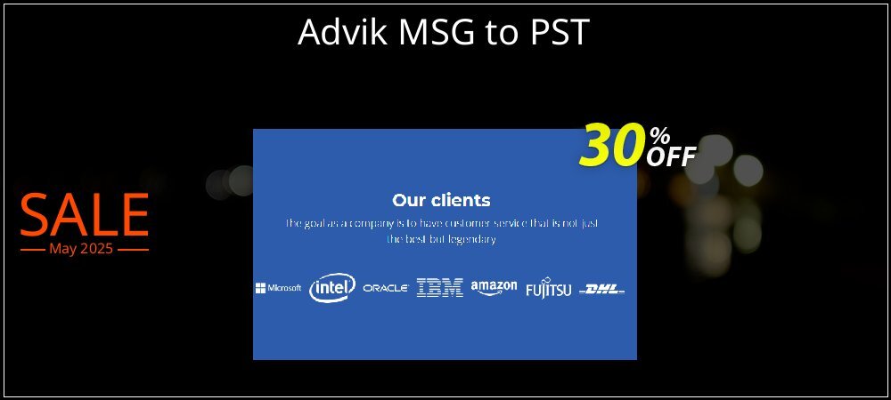 Advik MSG to PST coupon on Mother Day offering discount