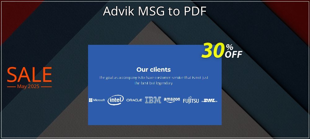 Advik MSG to PDF coupon on April Fools' Day offering sales