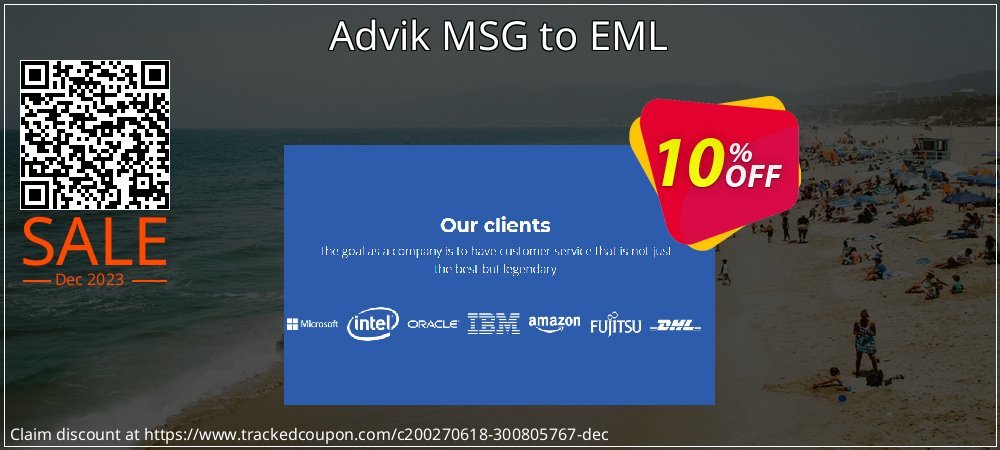 Advik MSG to EML coupon on April Fools' Day deals