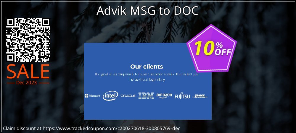 Advik MSG to DOC coupon on Tell a Lie Day discount