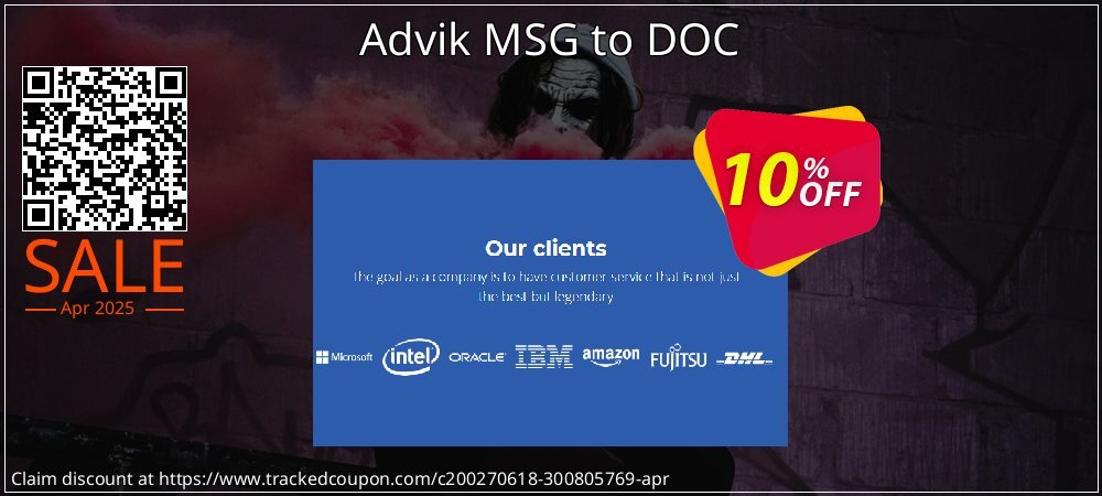 Advik MSG to DOC coupon on World Password Day offering discount