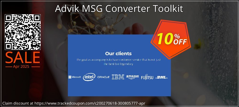 Advik MSG Converter Toolkit coupon on April Fools' Day offer